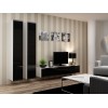 Cama Full cabinet VIGO '180' 180/40/30 white/black gloss