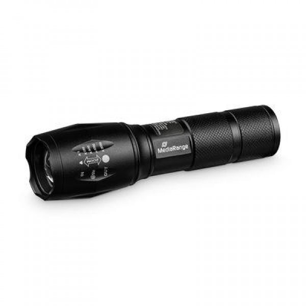 FLASHLIGHT 250LM W/POWERBANK/MR735 MEDIARANGE