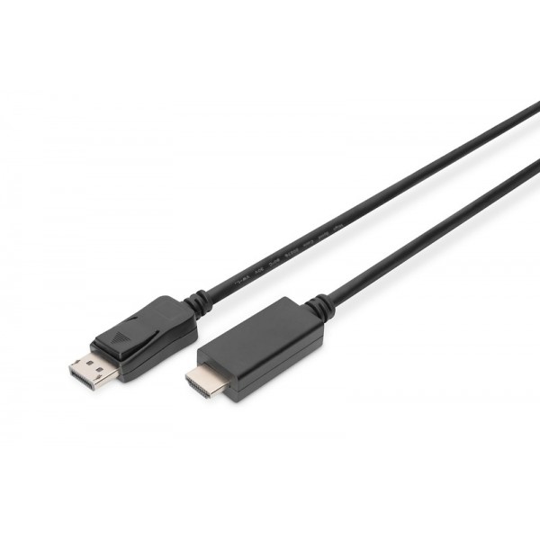 Kabel adapter DisplayPort 1.2 z zatrzaskiem ...