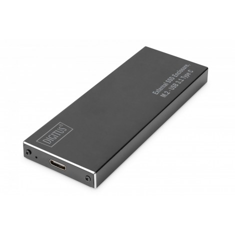 Obudowa zewnętrzna USB Typ C na dysk SSD M2 (NGFF) SATA III, 80/60/42/30mm, aluminiowa