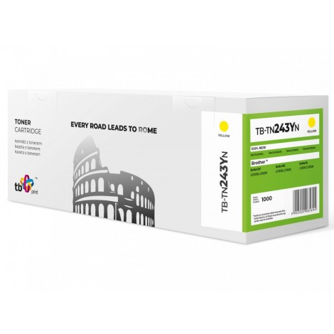 Toner do Brother TN243Y TB-TN243YN YE 100% nowy