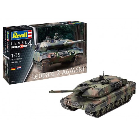 Model plastikowy Leopard 2A6/A6NL