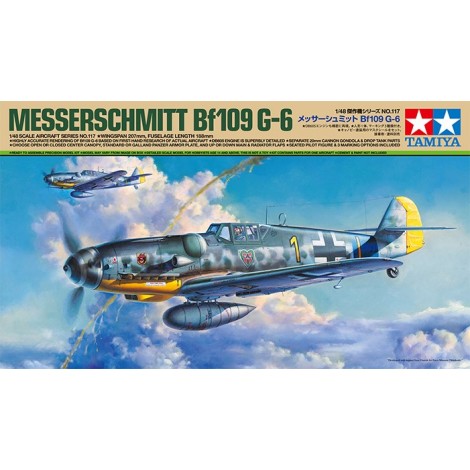 Model plastikowy Samolot Messerschmitt BF 109G-6