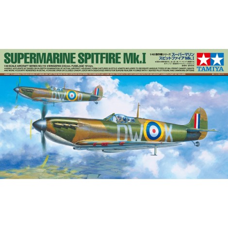 Model plastikowy Samolot Supermarine Spitfire Mk.I