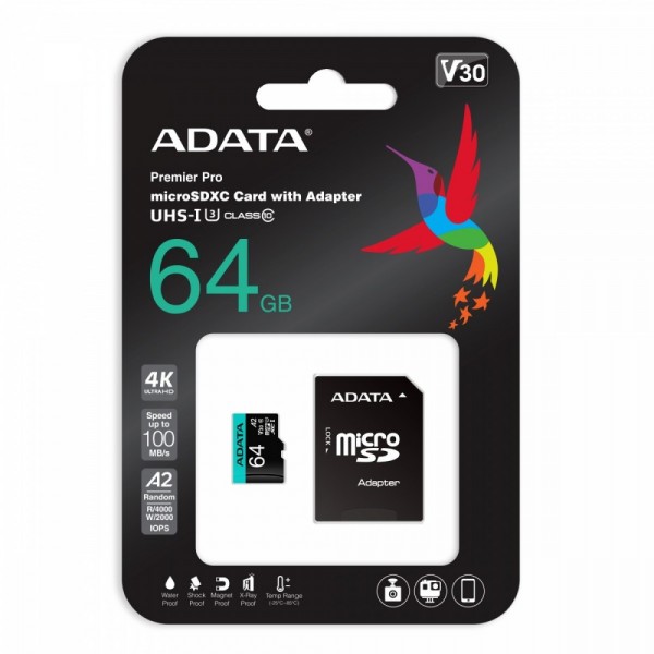 Karta pamięci microSD Premier Pro 64GB ...