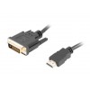 Kabel HDMI(M)-DVI-D(M) DUAL LINK 3 M czarny