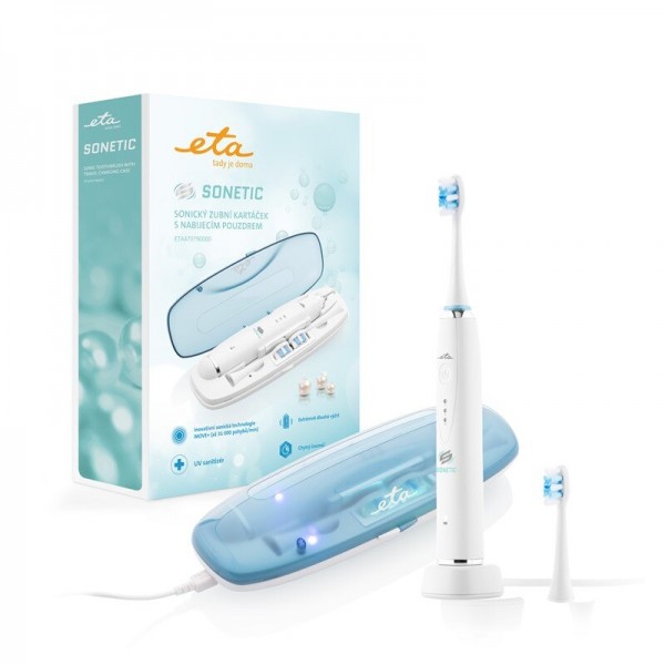 ETA Toothbrush Sonetic Holiday ETA470790000 Rechargeable, ...