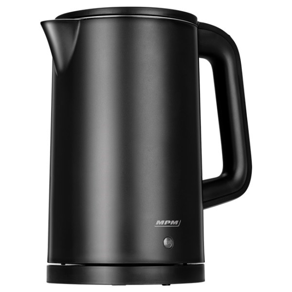 MPM cordless kettle MCZ-105/C, black, 1.7 ...