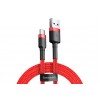 Baseus Cafule USB cable 0.5 m USB 2.0 USB A USB C Red