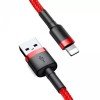 Baseus CALKLF-C09 lightning cable 2 m Red
