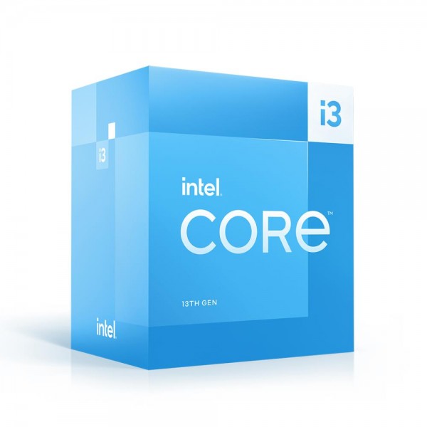 CPU|INTEL|Desktop|Core i3|i3-13100|Raptor Lake|3400 MHz|Cores 4|12MB|Socket LGA1700|60 ...