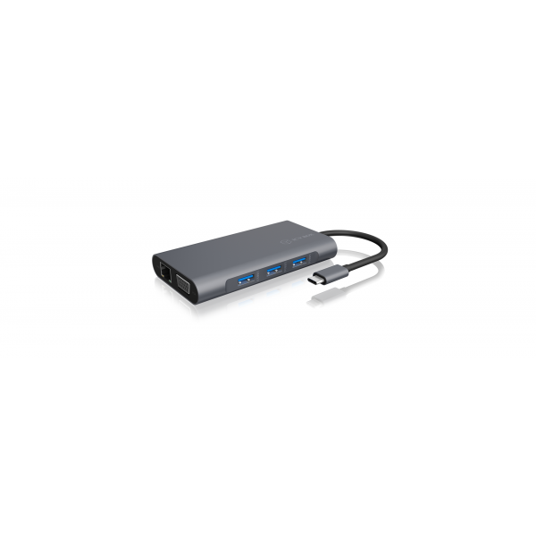 Icy Box IB-DK4040-CPD USB Type-C™ DockingStation ...