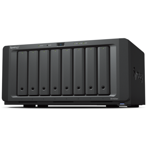 Synology  Synology 8-Bay  DS1823xs+ Up to 8 HDD/SSD Hot-Swap, V1780B, Processor frequency 3.35 GHz, 8 GB, DDR4, 2x2.5GbE, 3xUSB Type-A 3.2 Gen 1, 1x PCIe Gen3 x8 slot, 2xM.2 2280