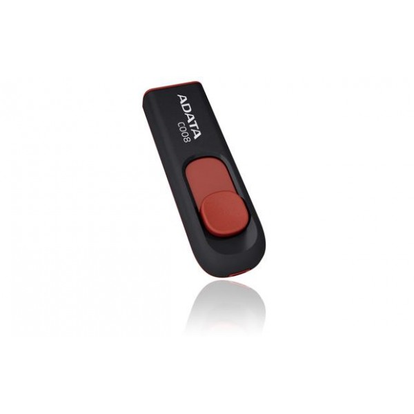 MEMORY DRIVE FLASH USB2 64GB/BLACK/RED AC008-64G-RKD ...