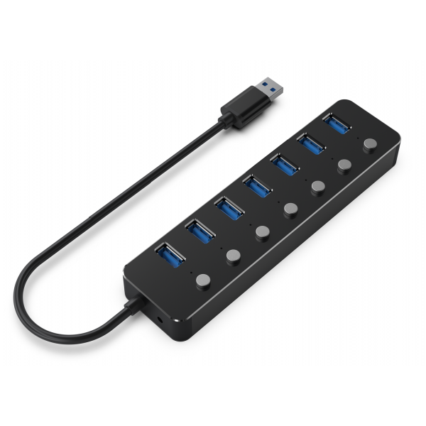 Gembird UHB-U3P7P-01  7-port USB 3.1 ...