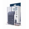 GEMBIRD KPD-U-03 USB numeric keypad, black