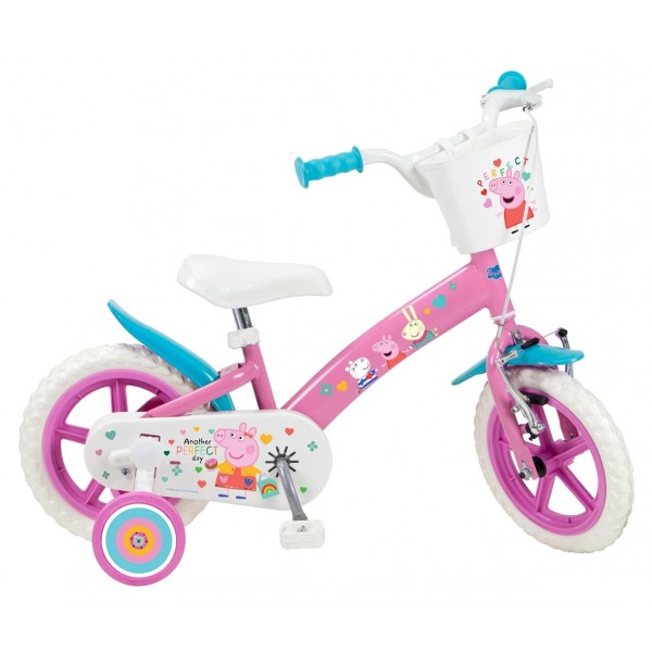 Children's bicycle 12" Peppa Pig pink ...
