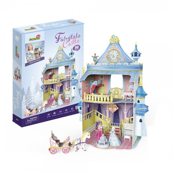 Puzzle 3D Domek dla lalek Fairytale ...