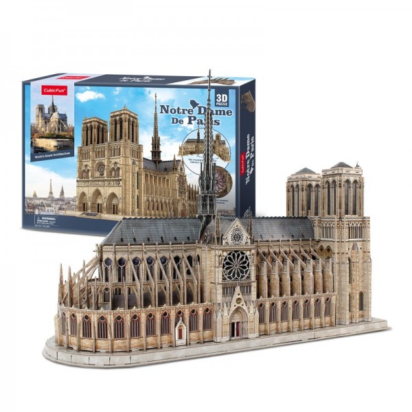 Puzzle 3D 293 elementy Katedra Notre ...