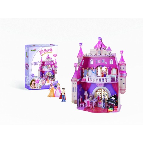 Puzzle 3D Princess Birthday party