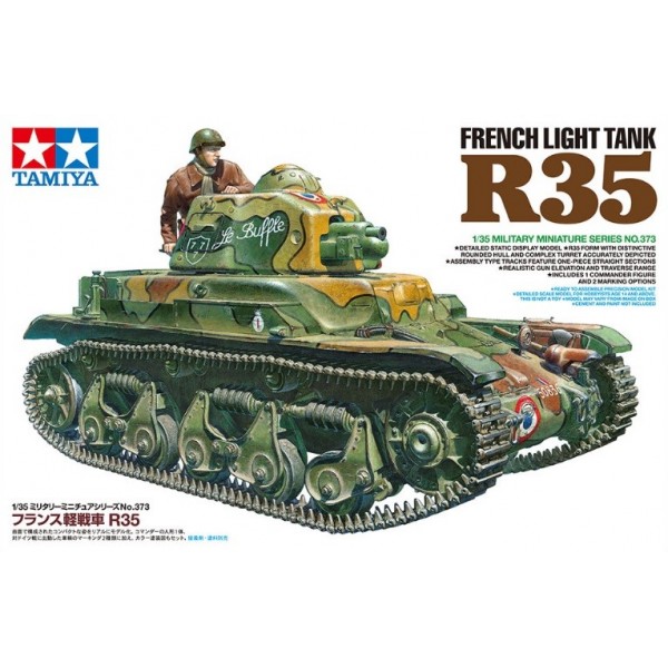 Model plastikowy French Light Tank R-35