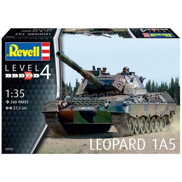 Model plastikowy Leopard 1A5