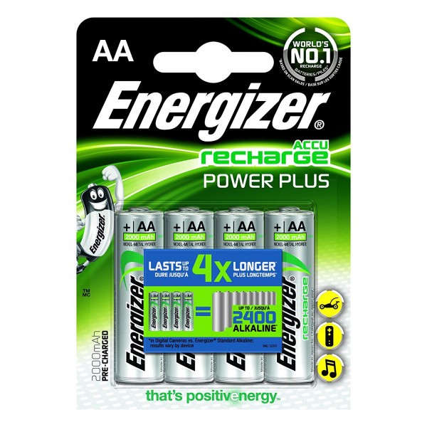 Energizer AA/HR6, 2000 mAh, Rechargeable Accu ...