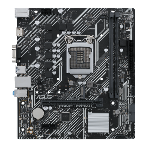 Asus PRIME H510M-K Processor family Intel, Processor socket LGA1200, DDR4, Memory slots 2, Supported hard disk drive interfaces 	SATA, M.2, Number of SATA connectors 4, Chipset  H510, Micro ATX