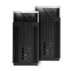 Asus Wireless Wifi 6E Tri-band Gigabit Router ZenWiFi Pro ET12 (2-Pack) 802.11ax, 1148+4804+4804 Mbit/s, 10/100/1000/11000 Mbit/s, Ethernet LAN (RJ-45) ports 3, MU-MiMO Yes, No mobile broadband, Antenna type Internal