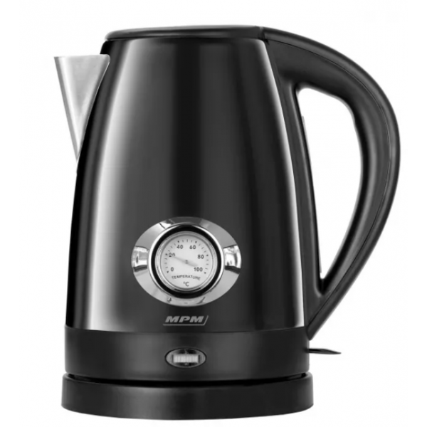 MPM Cordless kettle MCZ-108/C black 1, ...