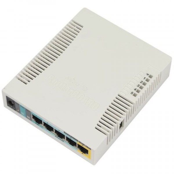 Mikrotik RB951Ui-2HnD White Power over Ethernet ...