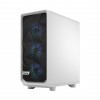 Fractal Design Meshify 2 Compact RGB White TG Clear, Mid-Tower, Power supply included No