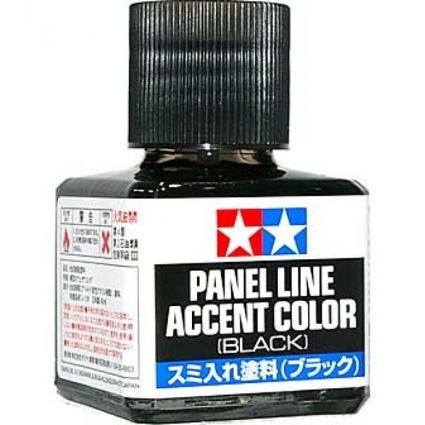Panel Accent Black