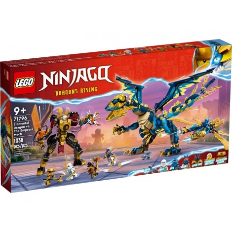 LEGO NINJAGO 71796 ELEMENTAL DRAGON VS. THE EMPRESS MECH