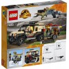 LEGO JURASSIC WORLD 76951 PYRORAPTOR & DILOPHOSAURUS TRANSPORT