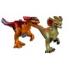 LEGO JURASSIC WORLD 76951 PYRORAPTOR & DILOPHOSAURUS TRANSPORT