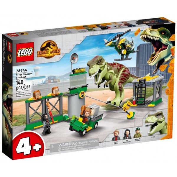 LEGO JURASSIC WORLD 76944 T.REX DINOSAUR ...