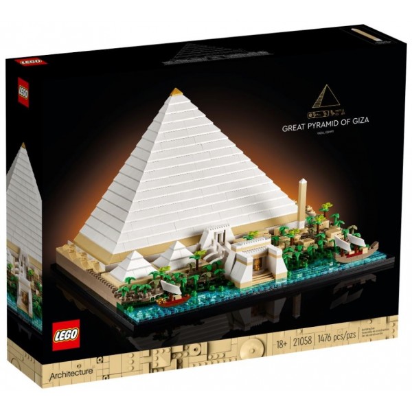 LEGO ARCHITECTURE 21058 GREAT PYRAMID OF ...