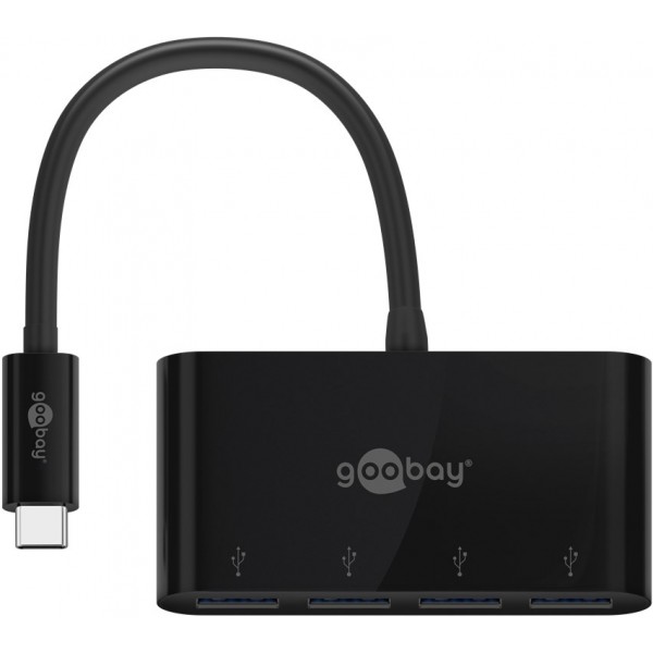 Goobay 4-Port USB-C Multiport Adapter 61073 ...