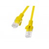 Lanberg PCU5-10CC-0200-Y networking cable Yellow 2 m Cat5e U/UTP (UTP)