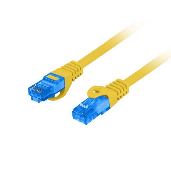 LANBERG PATCHCORD S/FTP CAT.6A 10M YELLOW ...