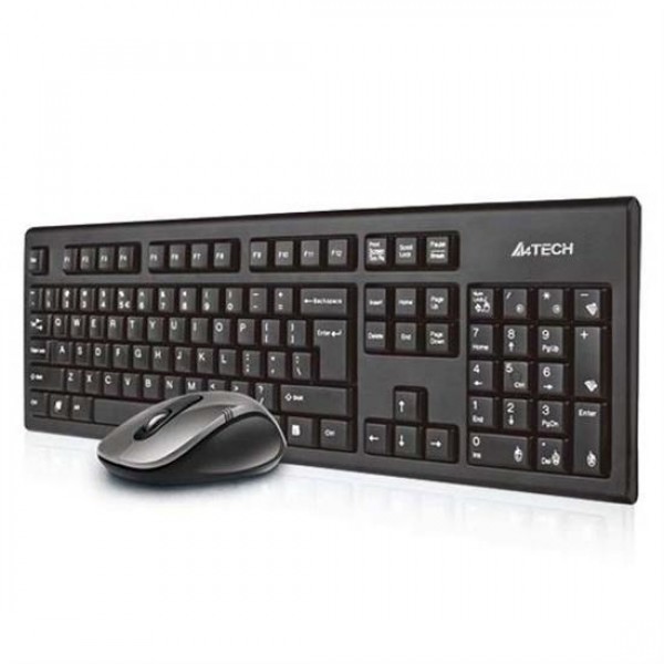 A4Tech 7100N desktop keyboard Mouse included ...