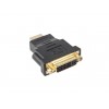Lanberg AD-0014-BK cable gender changer HDMI DVI-D (F) (24 + 5) Black