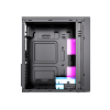 Gembird CCC-FC-M100RGB Gaming computer case Fornax M100RGB, RGB fans