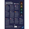 Puzzle 216 elementów 3D Wieża Eiffla Nocą