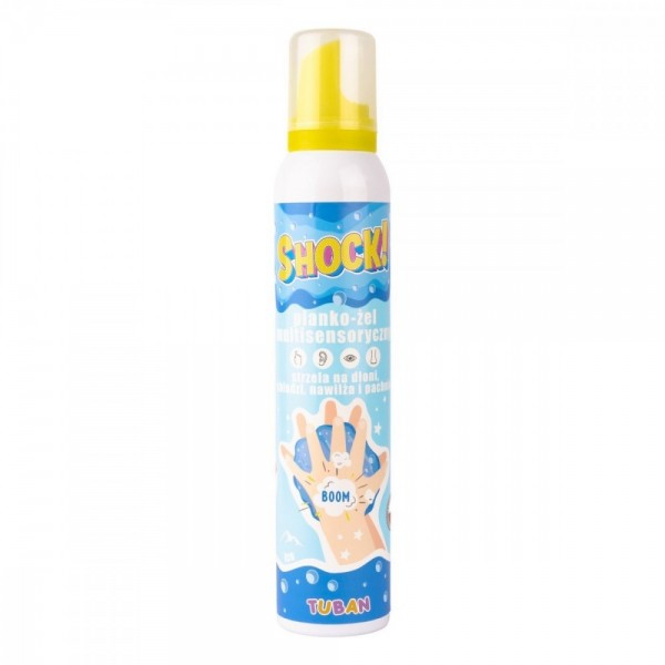 SHOCK Multisensoryczny pianko-żel 200ml Ice