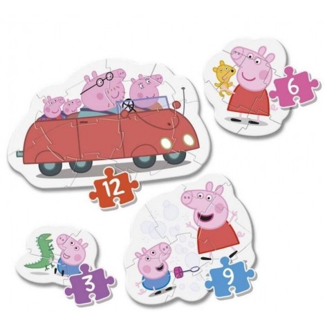 Moje pierwsze puzzle Świnka Peppa