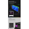 Obudowa S5 WHITE ATX Mid Tower PC Case RGB fan TG