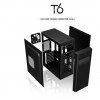 Obudowa T6 ATX Mid Tower PC Case 120mm fan ODD
