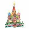 Puzzle 3D LED Katedra Św. Bazylego